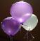 fun purple balloons